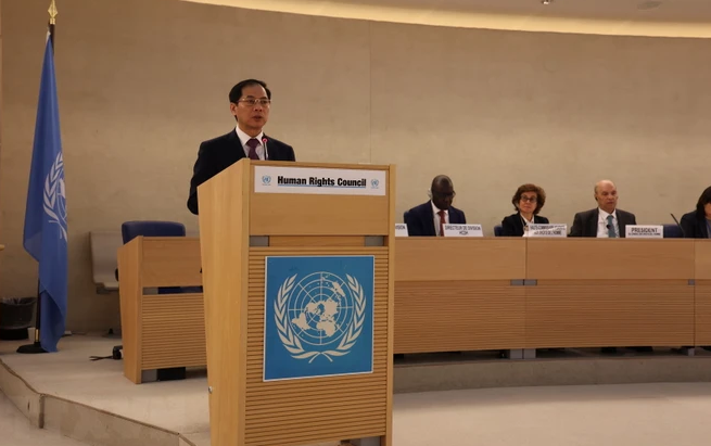 越南再次竞选2026-2028年度联合国人权理事会成员