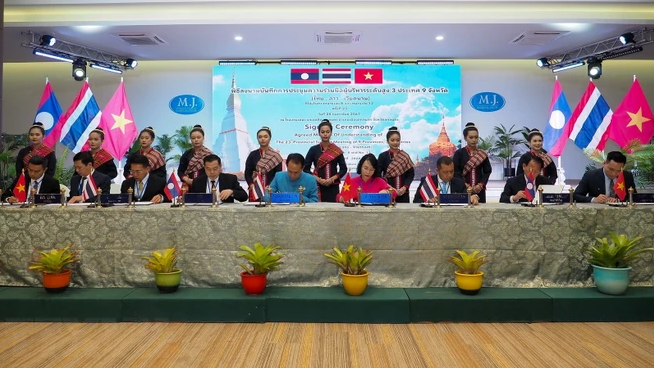 推进越老泰三国九省之间的全面合作机制