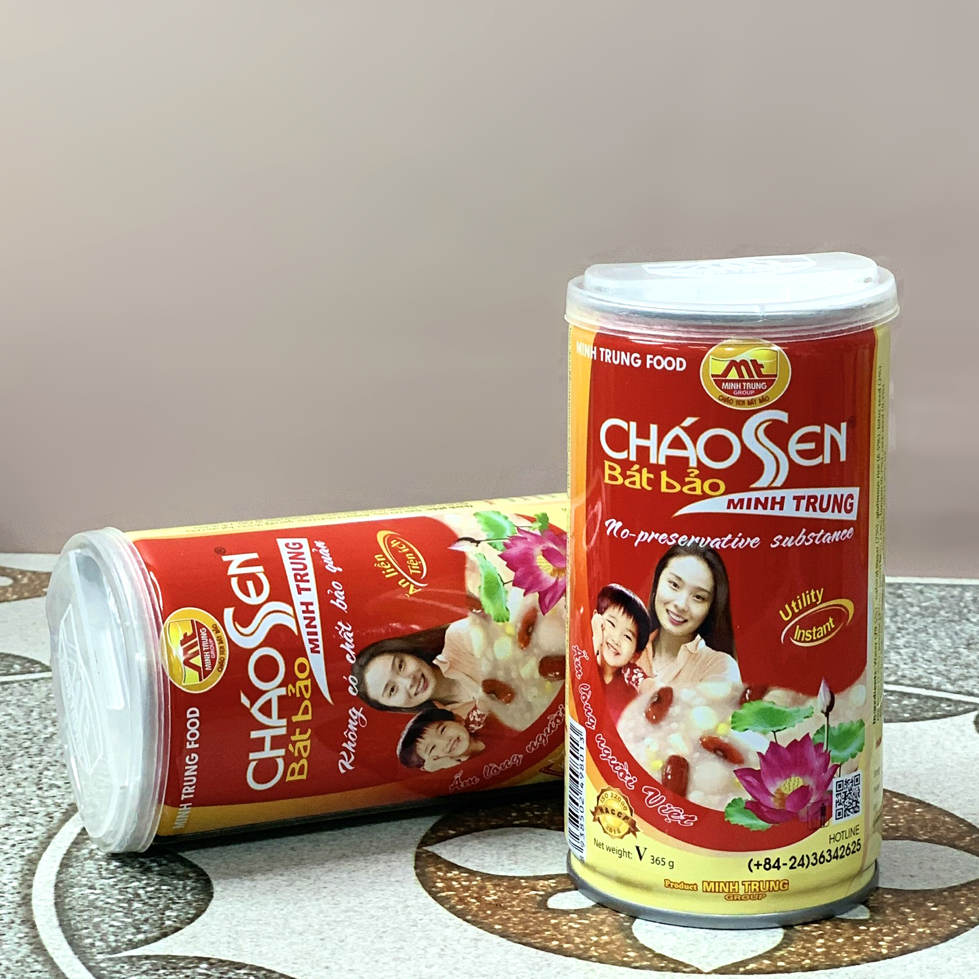 和平省向日本出口40吨八宝莲子粥产品