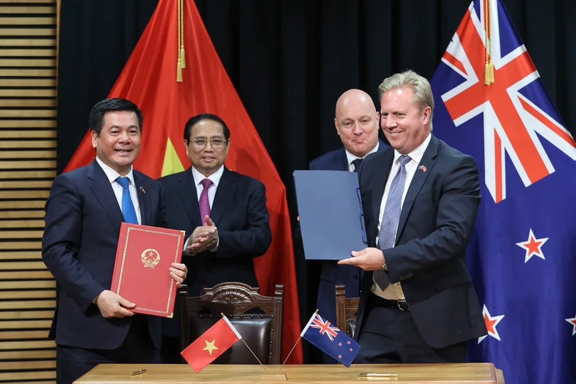 越南和新西兰力争2024年双边贸易总额达20亿美元