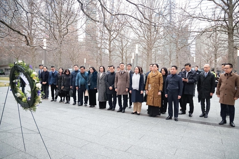 越南国家副主席武氏映春开始对联合国和美国进行工作访问