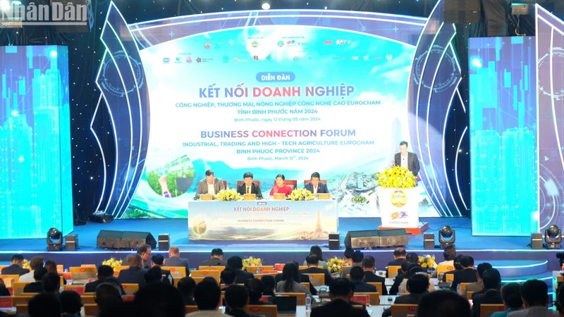 2024年欧洲商会与平福省工业、贸易与高科技农业企业对接论坛举行