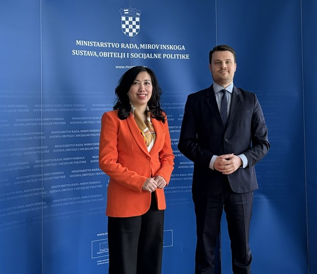 越南与克罗地亚探讨劳务合作潜力