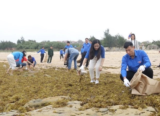 越南青年代表团参加联合国经社理事会青年论坛