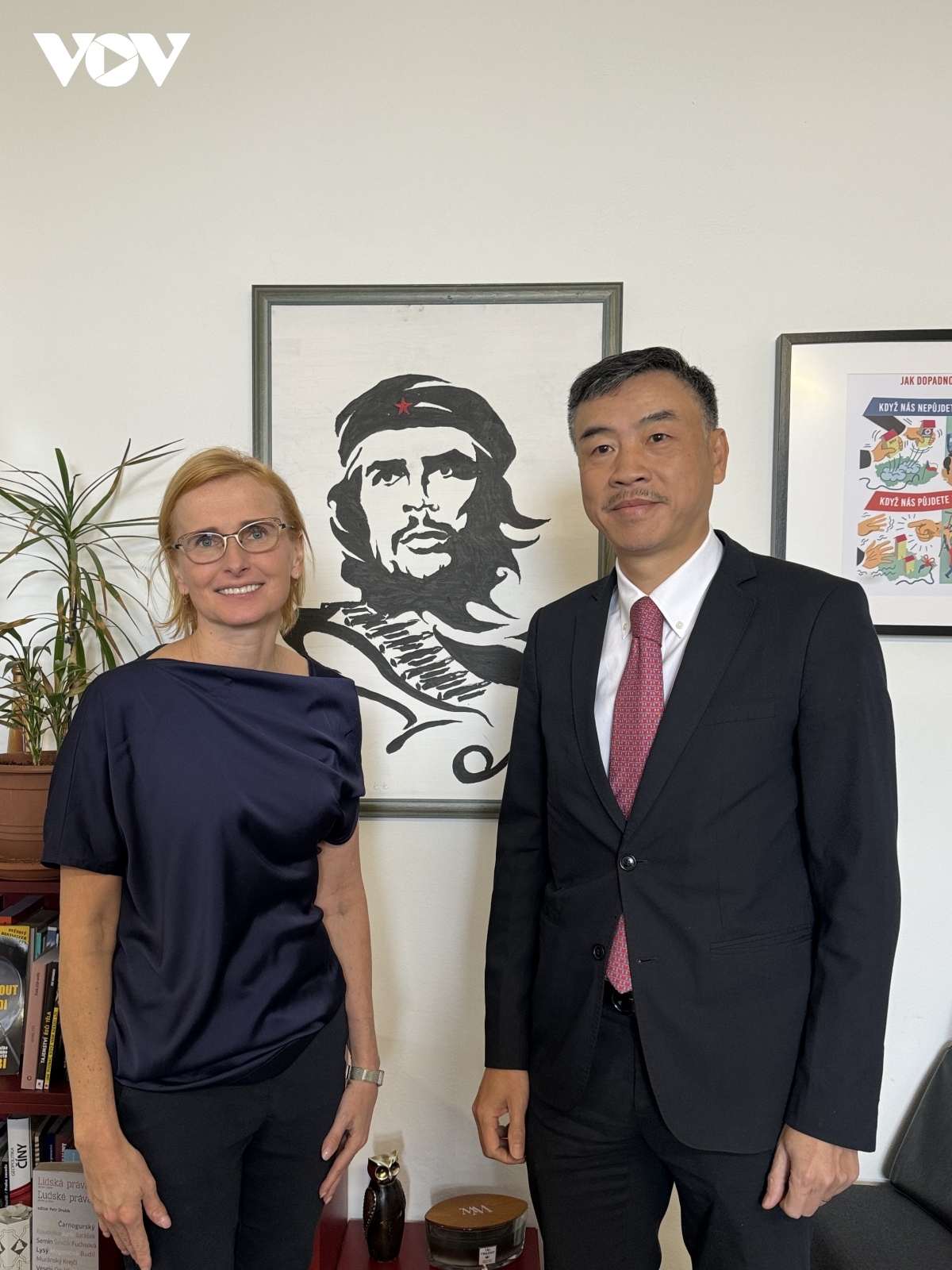 捷克和摩拉维亚共产党始终将越南共产党视为首要合作伙伴