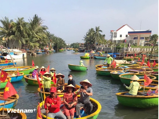 七亩椰子林 ——会安市中心西部水乡缩影