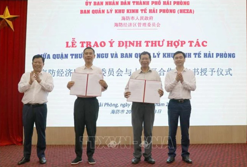 加大越南海防市与中国浙江省各地之间的贸易促进力度