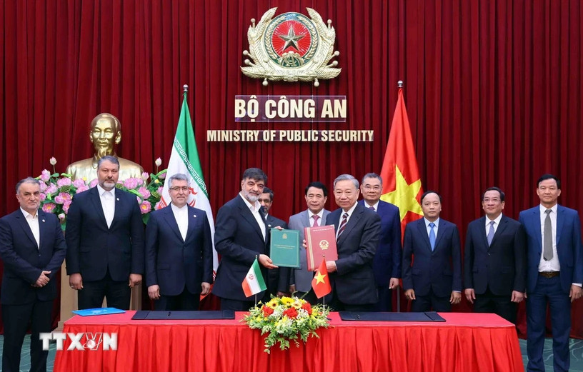 越南与伊朗加强执法领域合作
