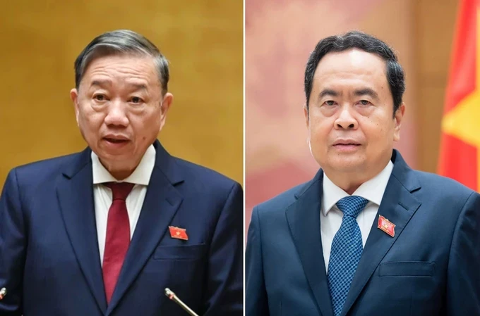 各国领导致电祝贺越南新任国家主席和国会