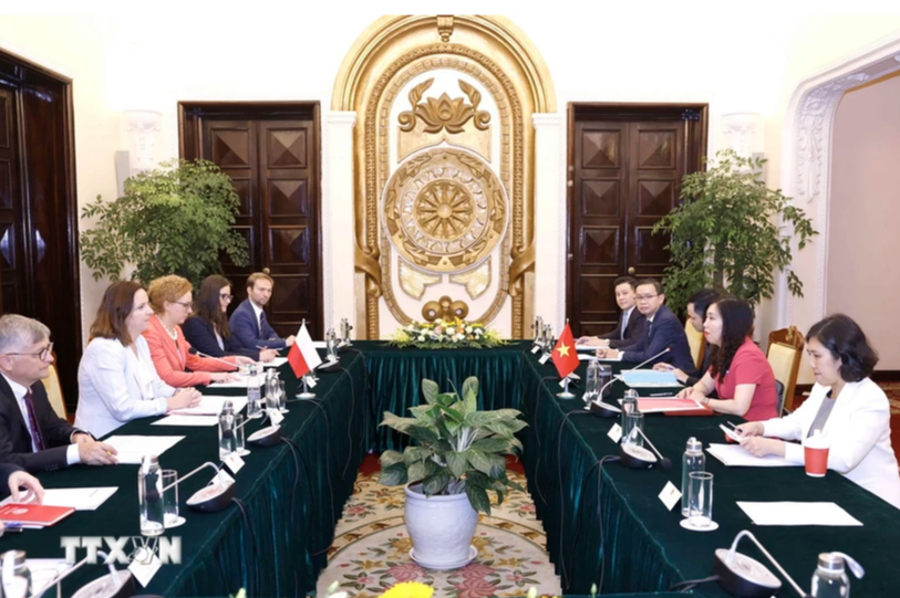 越南与波兰副部长级政治磋商在河内举行