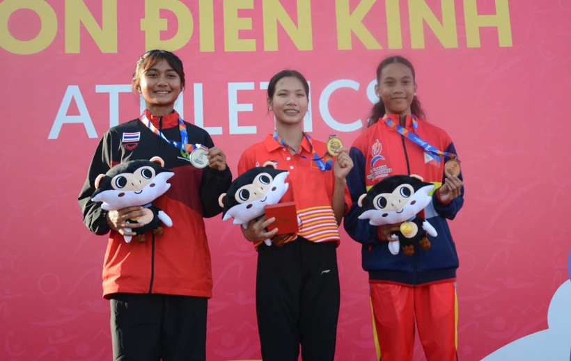 第十三届东南亚学生运动会：越南田径队首日比赛斩获5金