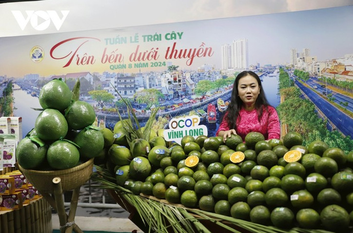 胡志明市“岸上船下 水果周开幕