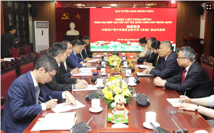 加强越南与中国之间的宣传报道工作