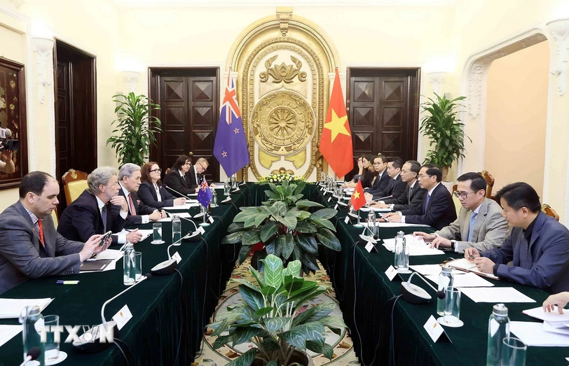 推动越南与新西兰战略伙伴关系积极有效发展