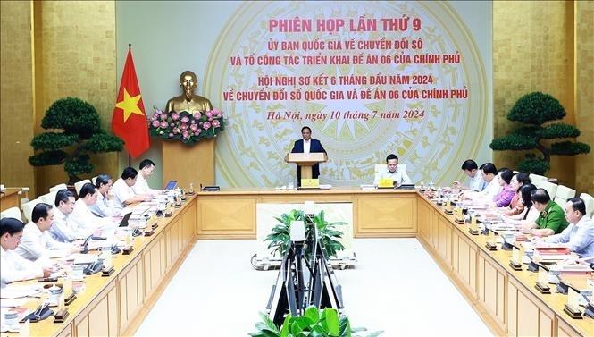 范明正总理主持召开国家数字化转型委员会第九次会议