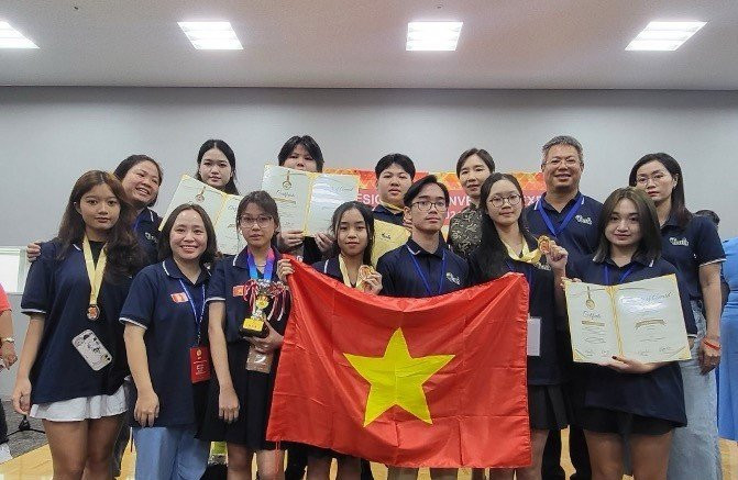 河内市学生在2024日本真夏设计创意暨发明展上获得许多奖项