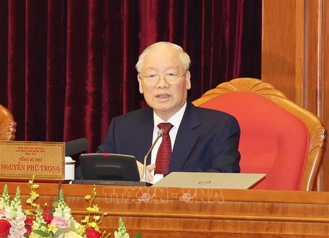 越共中央政治局关于阮富仲总书记健康状况的通知