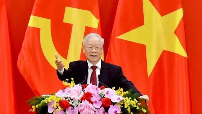 阮富仲总书记的人格和崇高的国际团结精神