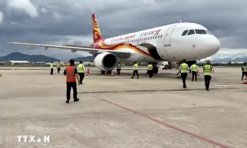 中国香港至越南岘港直达航线正式首航