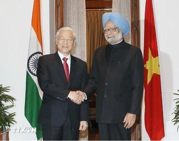 印度国会领导人对阮富仲总书记逝世表示哀悼