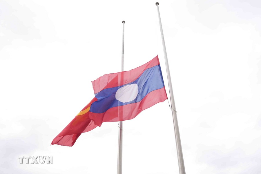 老挝为已故越共中央总书记阮富仲举行国葬