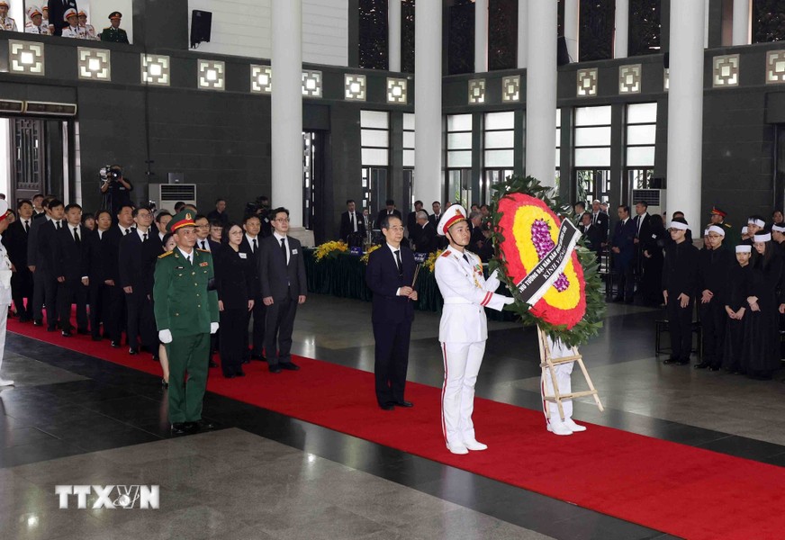 世界多国代表团前来吊唁阮富仲总书记逝世