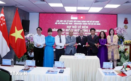 加深胡志明市与新加坡人民友谊团结
