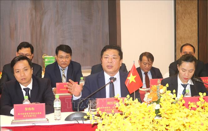 越南高平省与中国广西壮族自治区友好关系展现更加广阔的发展前景