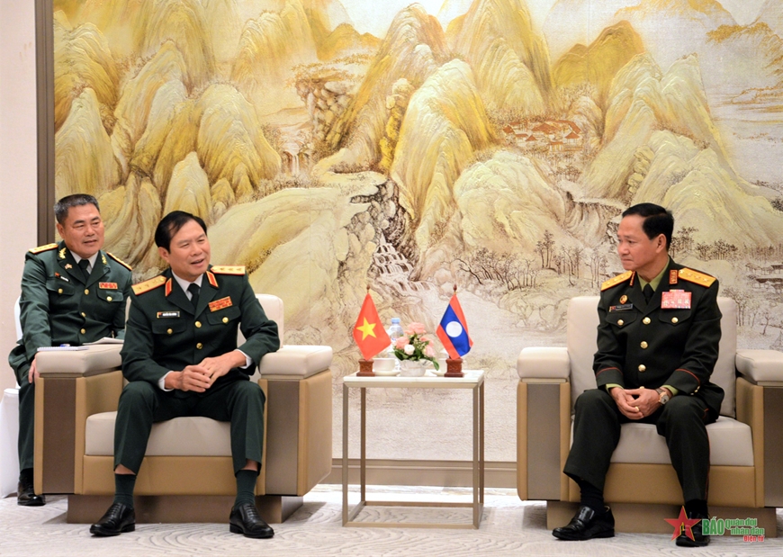 越南与老挝加强保障国防安全和保卫边界领土方面的合作