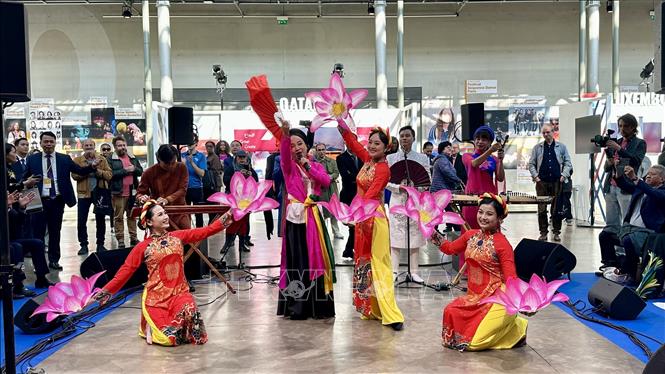 越南传统音乐和艺术让越南形象在法语国家共同体中闪耀