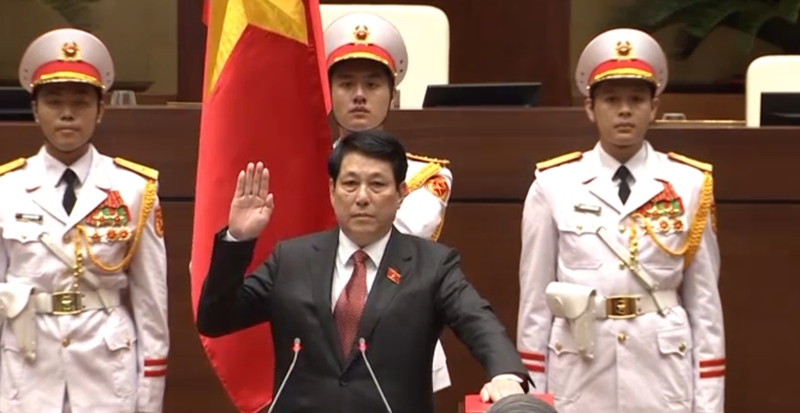 老挝人民革命党中央总书记、国家主席通伦·西苏里致信祝贺梁强同志当选越南国家主席