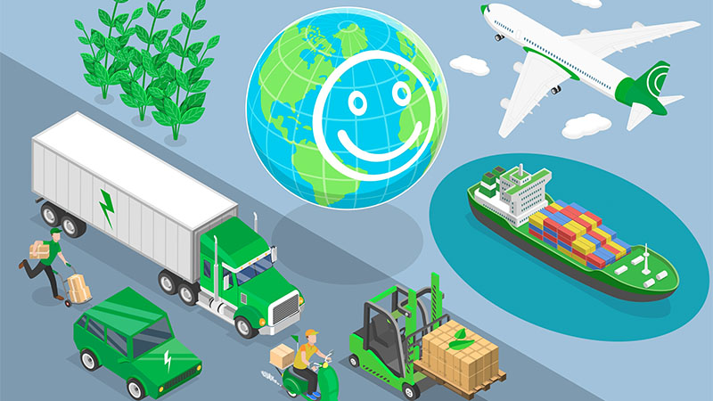 推动物流行业绿色转型应用