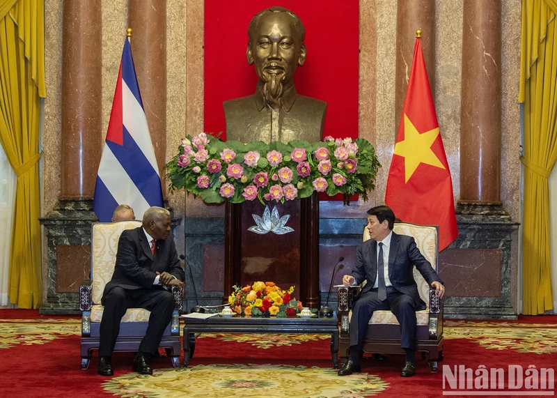 越南希望进一步深化与古巴在各领域的合作关系