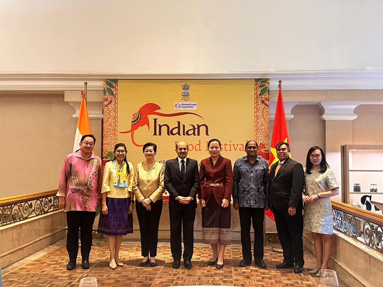 在越南河内推广印度美食