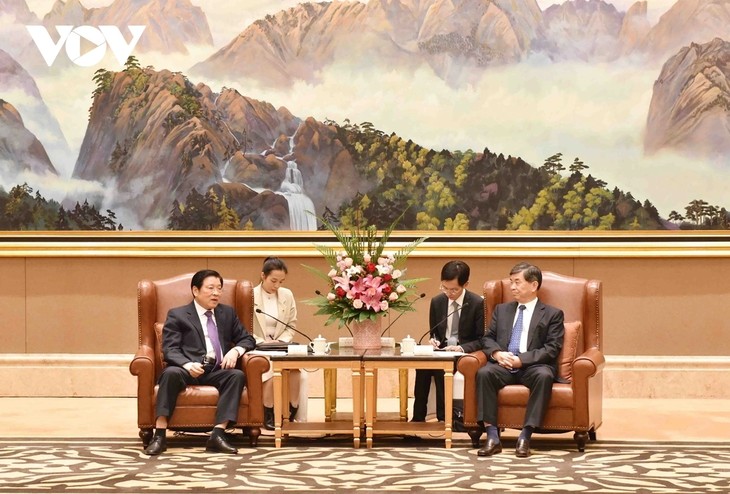 越南共产党代表团对中国福建省进行工作访问