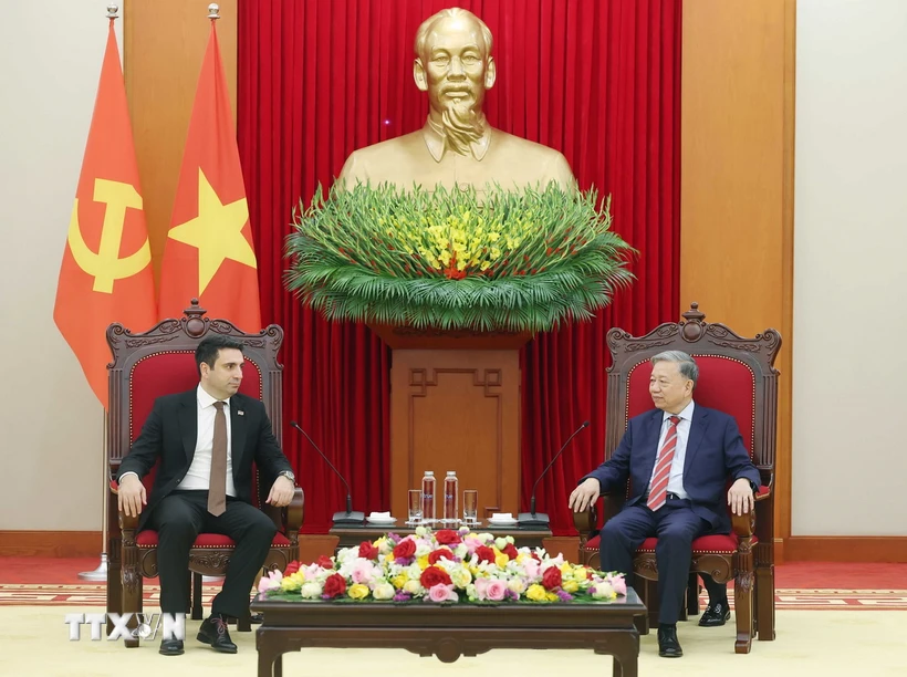 为促进越南与亚美尼亚的合作关系打造新动力