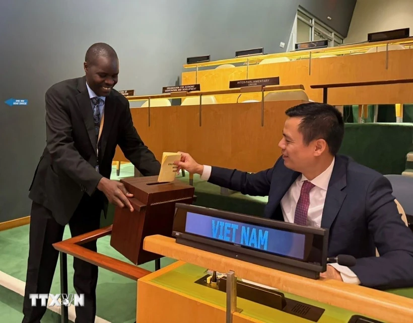 联大主席祝贺越南当选联合国国际贸易法委员会成员