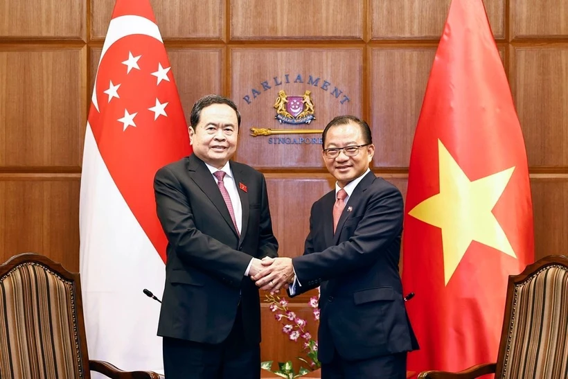 越南国会主席陈青敏访问新加坡和日本之行为越南与该两国关系注入新发展动力