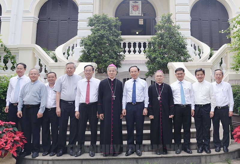 各地领导人向天主教神职人员和教徒致以2024年圣诞祝贺