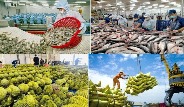 2024年越南农林水产品贸易顺差达近180亿美元