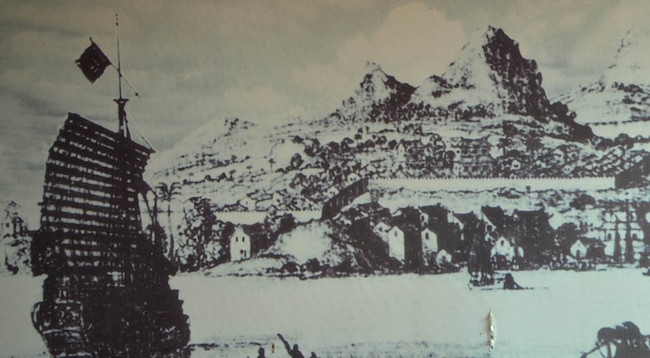 Торговый порт Вандон в разные исторические периоды