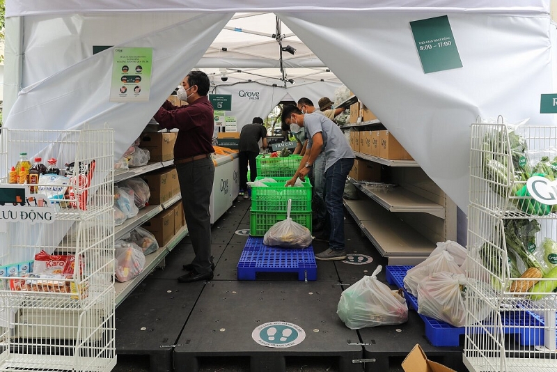 В Хошимине и Ханое появились продуктовые магазины самообслуживания