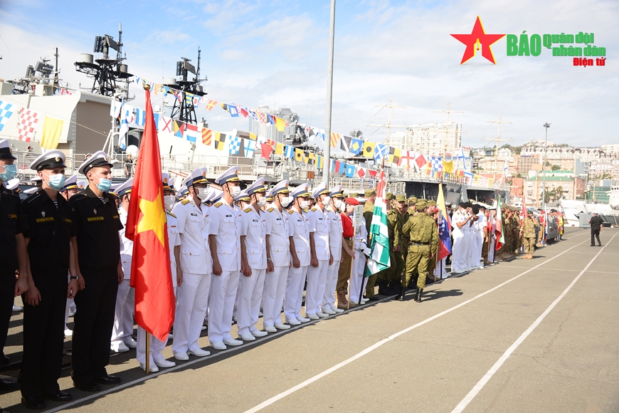 Церемония закрытия конкурсов АрМИ-2021 «Кубок моря» и «Морской десант»