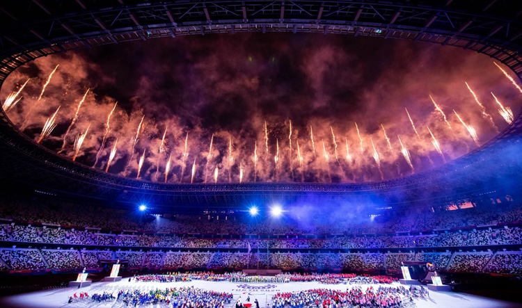 Церемония закрытия паралимпийских игр Токио-2020