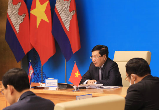 Вьетнам и Камбоджа осуществляют дальнейшую координацию в построении общей границы мира и развития