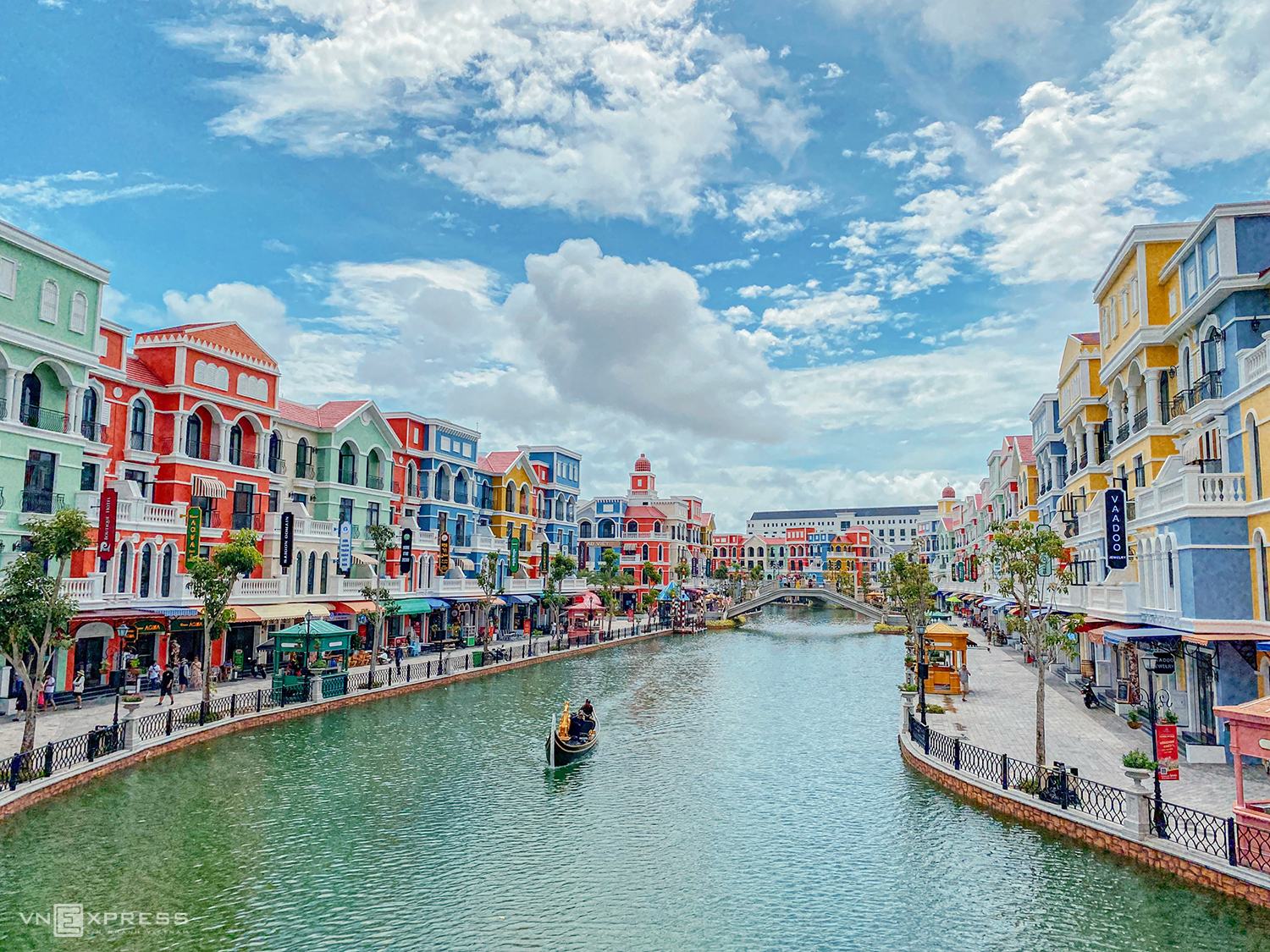 «Венеция в миниатюре» в самом центре Фукуока