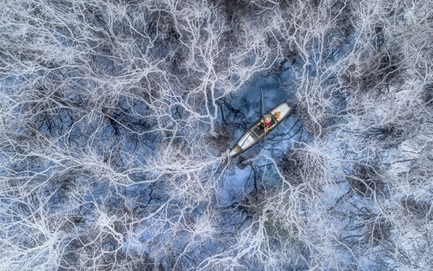 Лагуна Тамжанг получила признание на международном конкурсе Drone Photo Awards