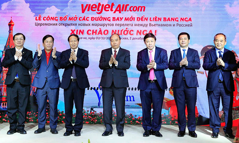 Vietjet объявляет о прямых рейсах в Москву
