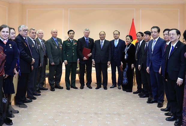 Президент Вьетнама встретился с представителями Общества Российско-Вьетнамской дружбы и Межрегиональной общественной организации ветеранов войны во Вьетнаме