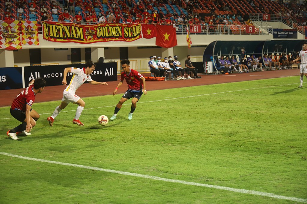 AFF Suzuki Cup 2020 Сборная Вьетнама одержала победу над сборной Лаосасо счетом 2 0